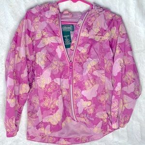Size 4T girls LL bean raincoat.